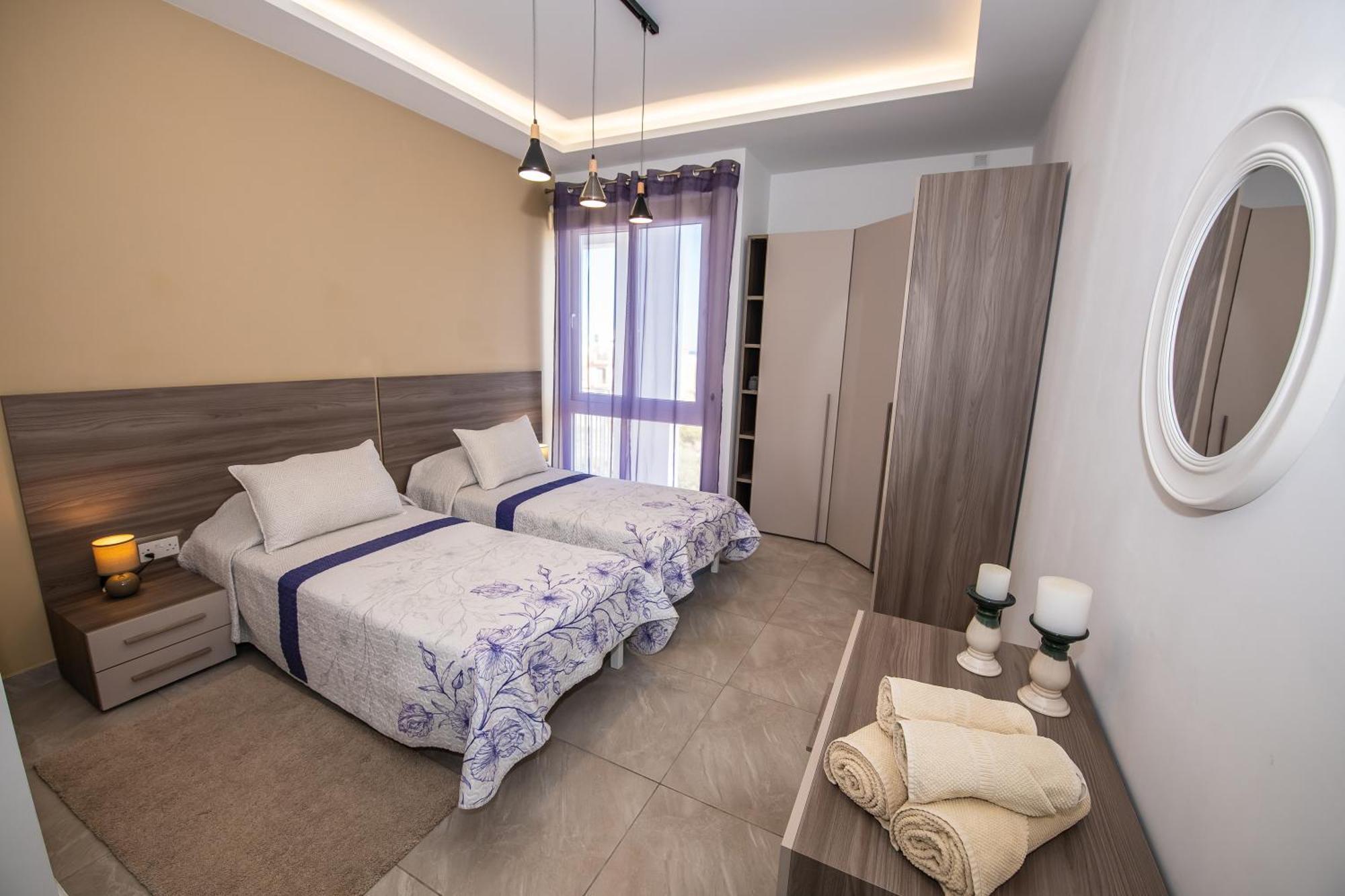 Clifftop Modern Apartment Mellieħa Екстериор снимка