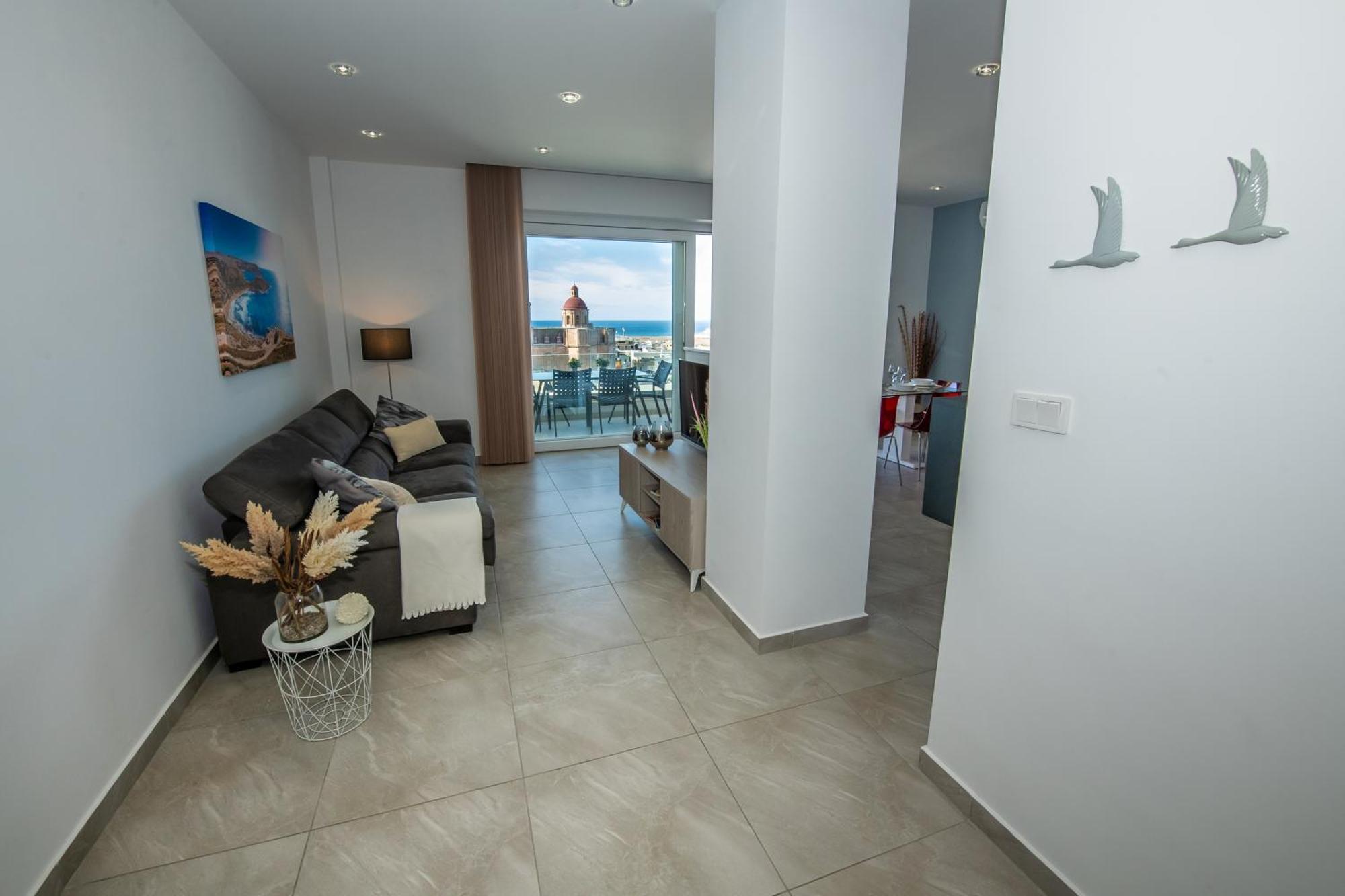 Clifftop Modern Apartment Mellieħa Екстериор снимка